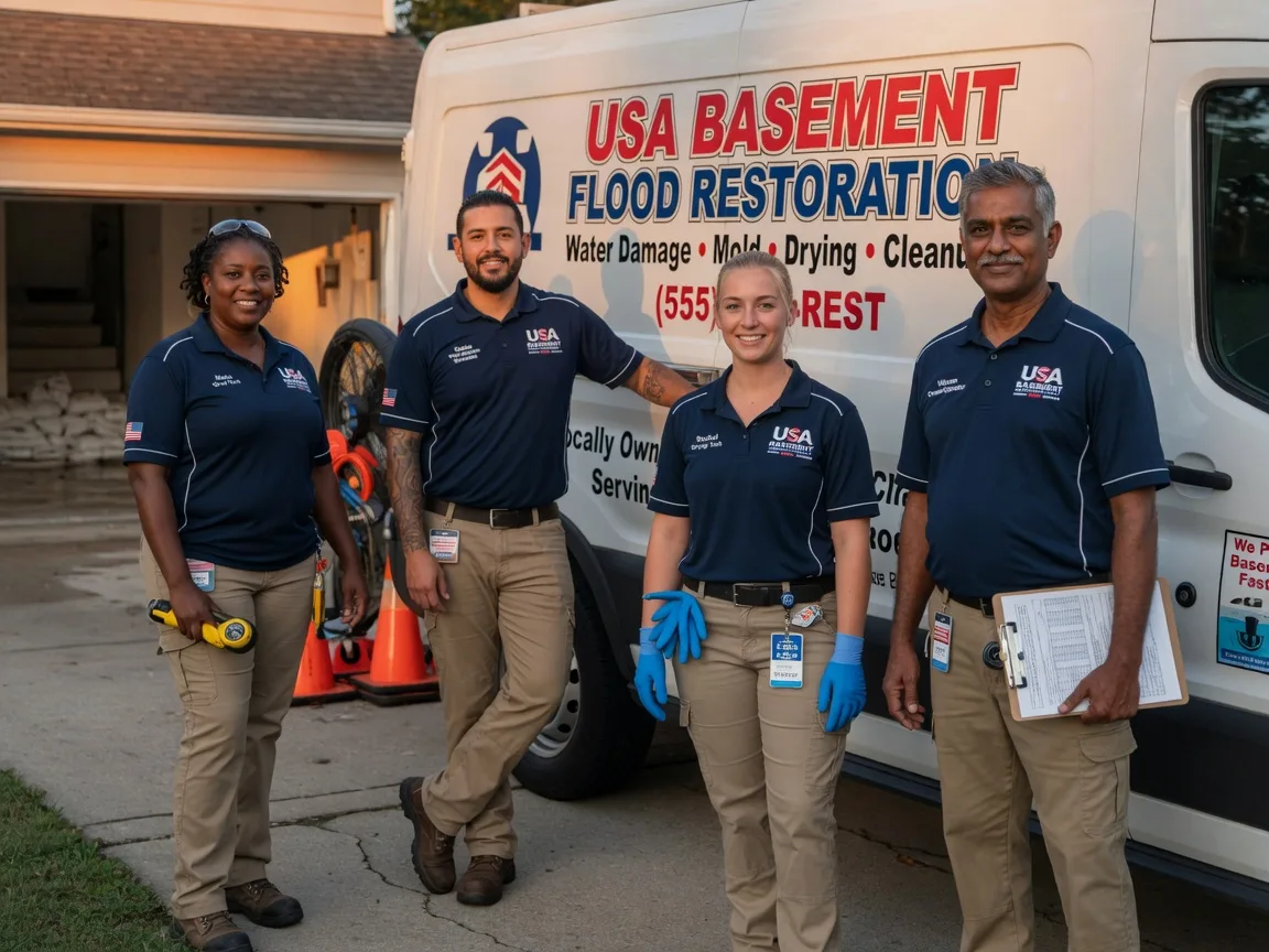 Basement Flood Cleanup company in Guild, TN
